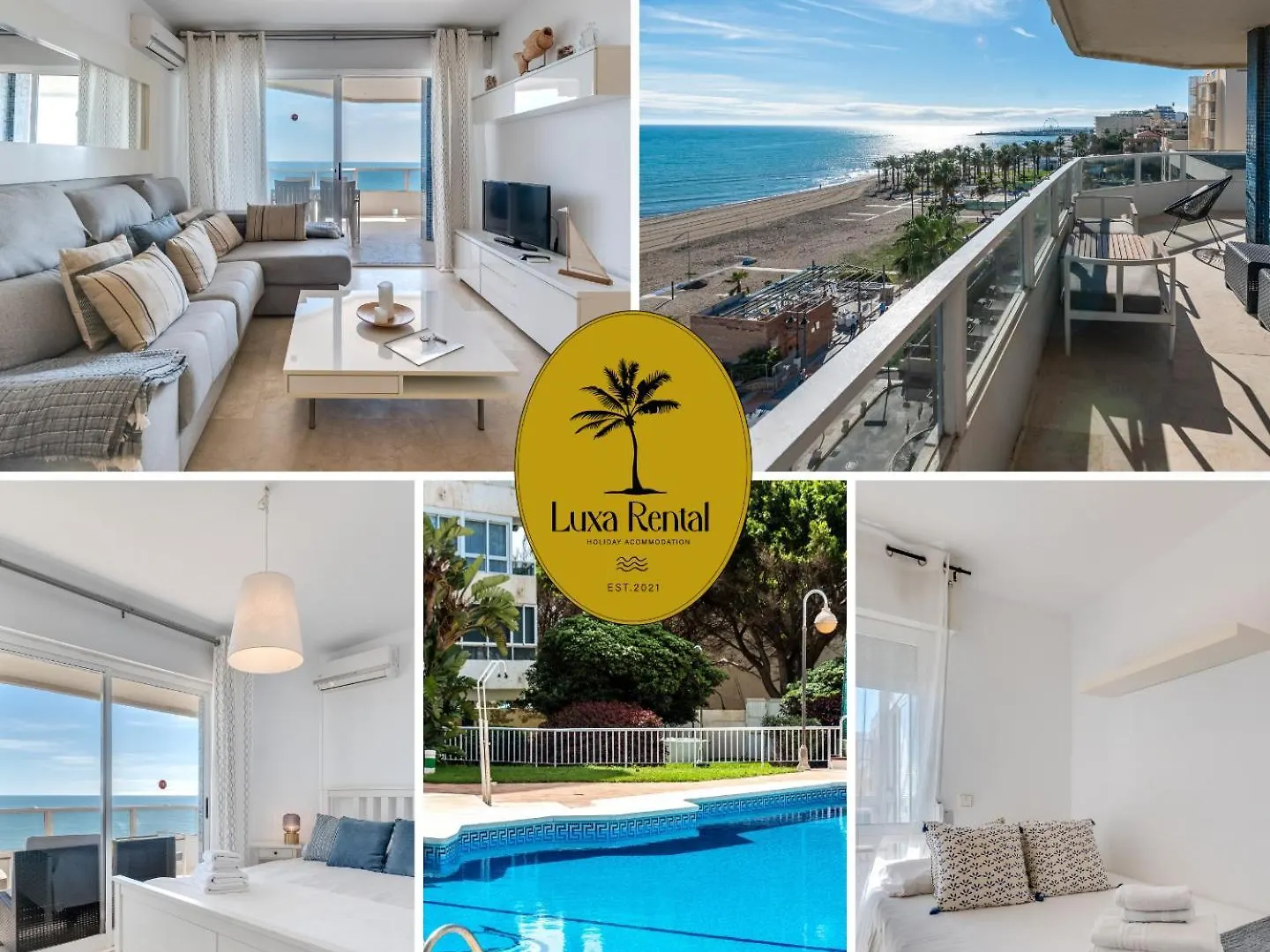 Apartamento LXR La Carihuela Sea Views 3Hab. Torremolinos